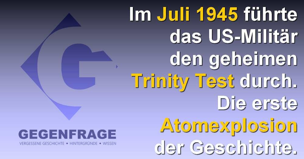 Trinity Test 1945